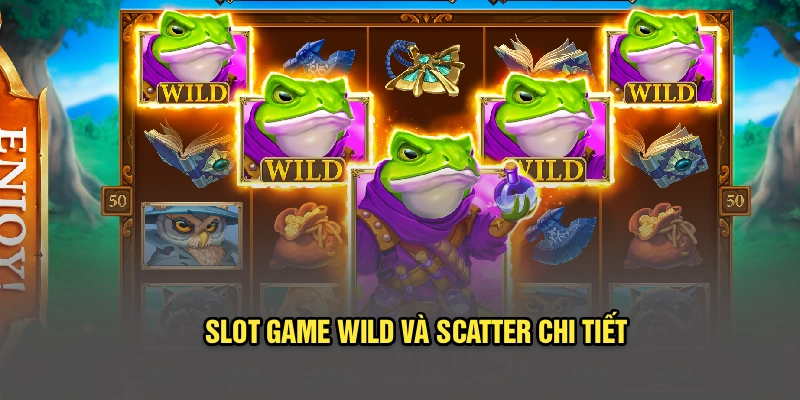 Slot game Wild và Scatter chi tiết